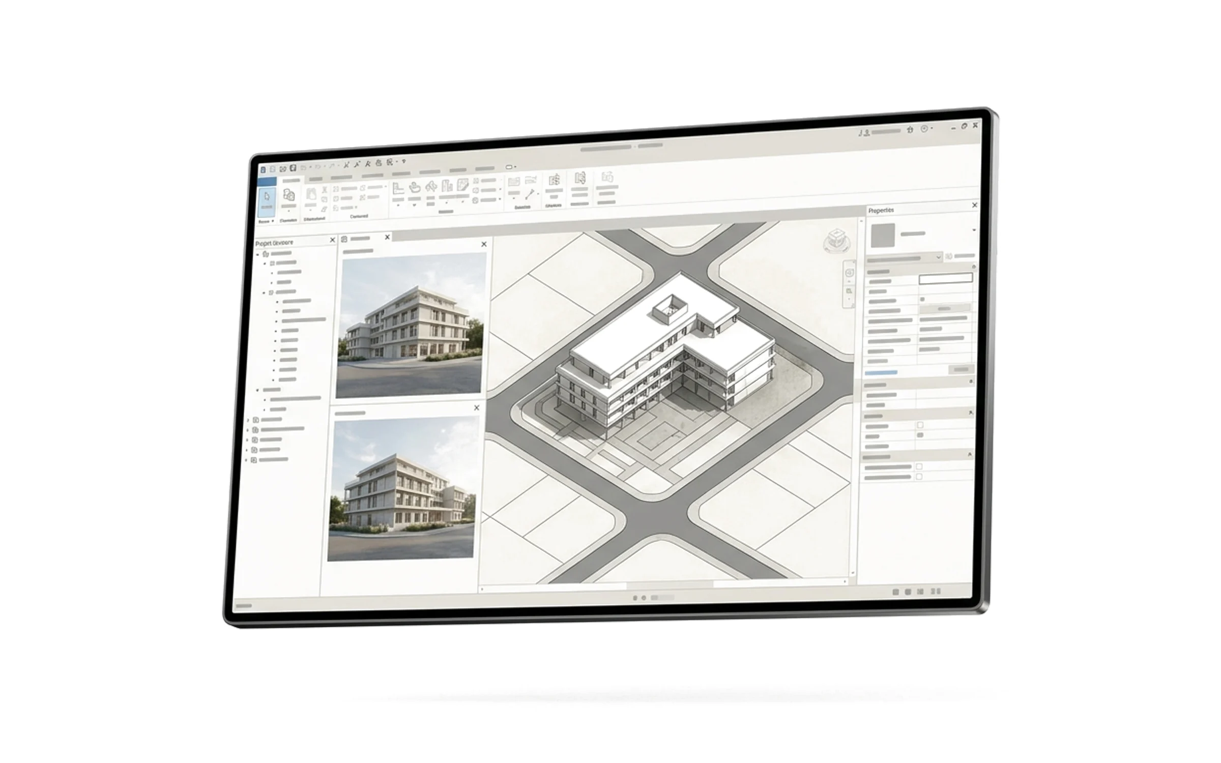 AIBIMTool on a desktop monitor